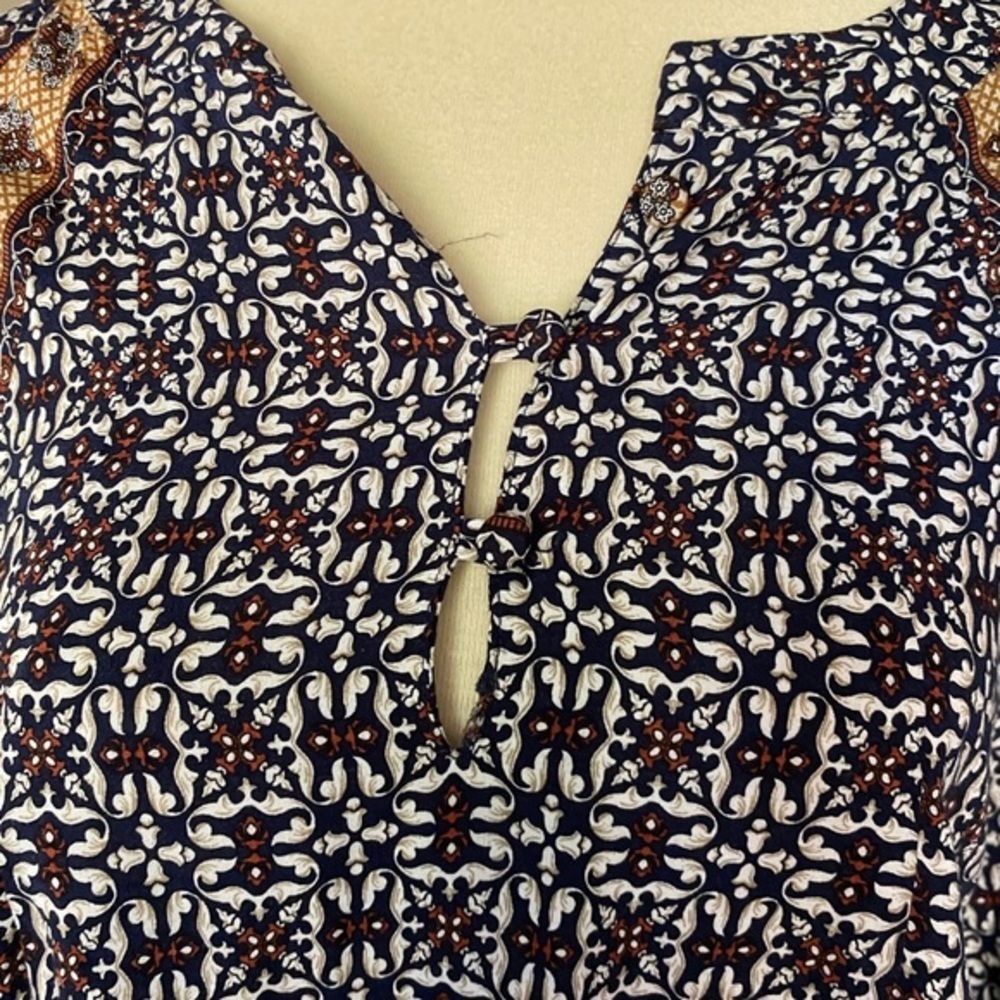 Anthropologie 11.1 Tylho Aubina Peasant Top - Picture 7 of 8